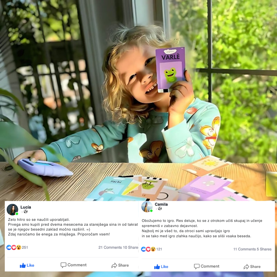 Kinder Speech – Kartice za razvoj govora