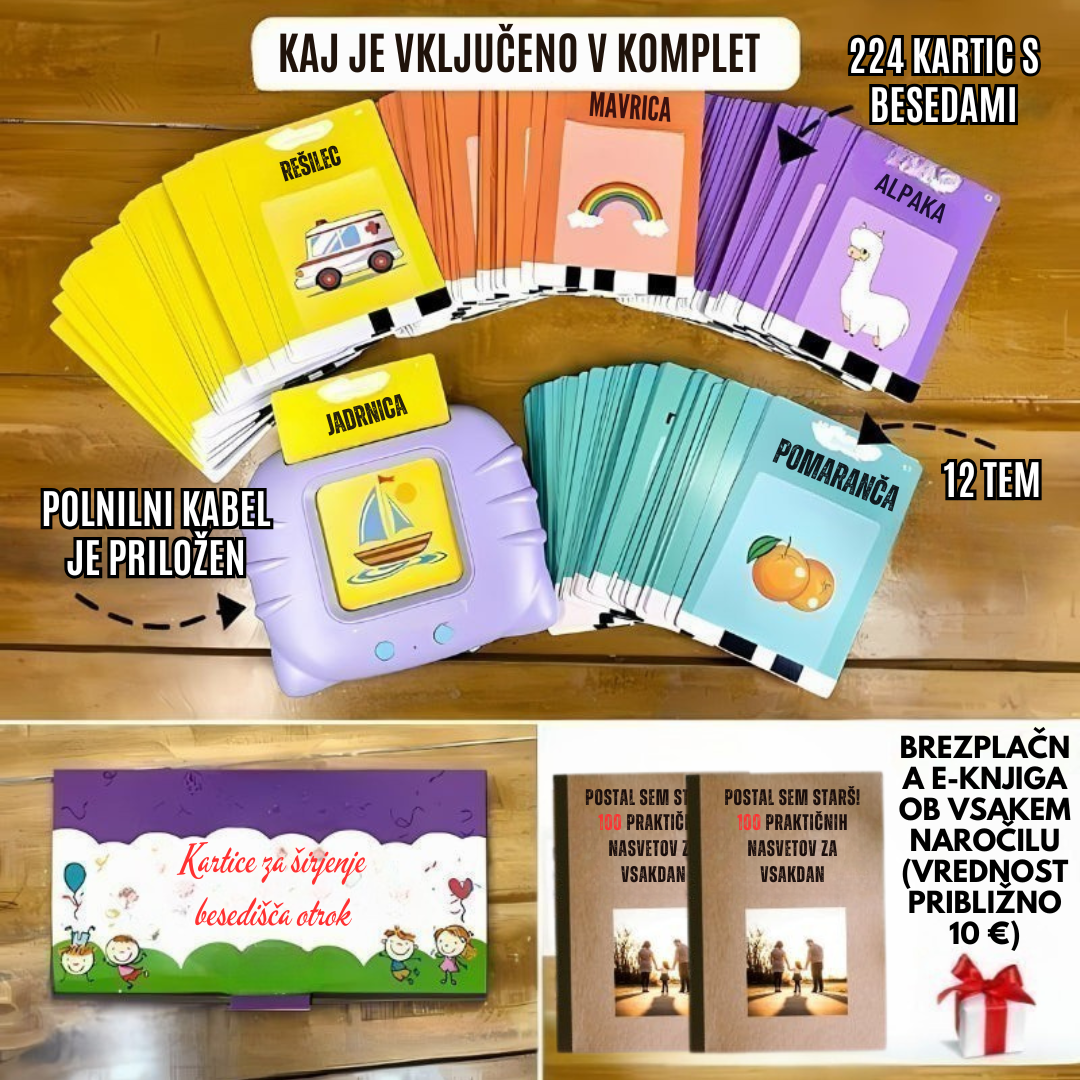 Kinder Speech – Kartice za razvoj govora